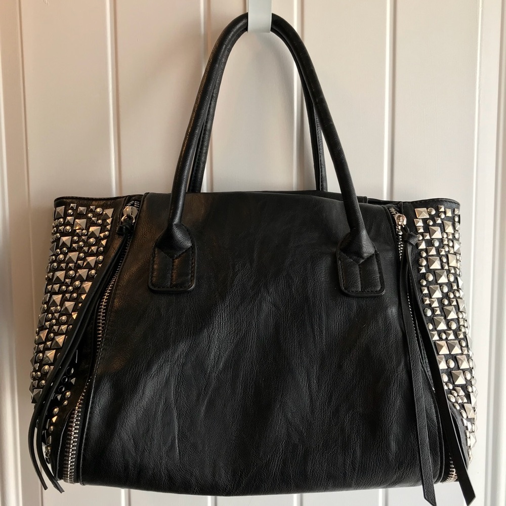 Black studded purse!